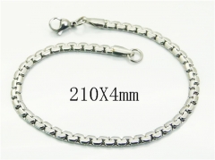 HY Wholesale Bracelets 316L Stainless Steel Jewelry Bracelets-HY61B0601IL