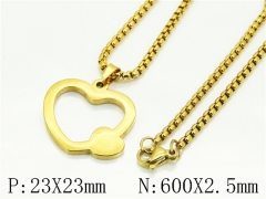 HY Wholesale Stainless Steel 316L Jewelry Popular Necklaces-HY61N1116LQ