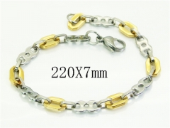 HY Wholesale Bracelets 316L Stainless Steel Jewelry Bracelets-HY55B0930LY