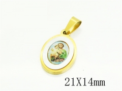 HY Wholesale Pendant 316L Stainless Steel Jewelry Popular Pendant-HY12P1896ZKL