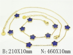 HY Wholesale Jewelry Set 316L Stainless Steel jewelry Set Fashion Jewelry-HY32S0168IHE