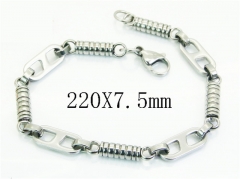 HY Wholesale Bracelets 316L Stainless Steel Jewelry Bracelets-HY55B0914CKL