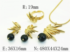 HY Wholesale Jewelry Set 316L Stainless Steel jewelry Set Fashion Jewelry-HY50S0549IHZ