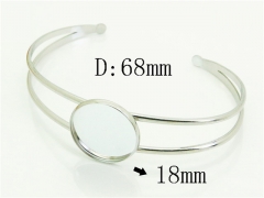 HY Wholesale Bangle Fittings Stainless Steel 316L Jewelry Fittings-HY70A2798KL