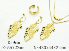 HY Wholesale Jewelry Set 316L Stainless Steel jewelry Set Fashion Jewelry-HY50S0564IHR