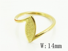 HY Wholesale Rings Jewelry Stainless Steel 316L Popular Rings-HY19R1380OV