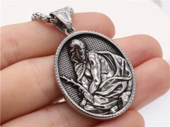 HY Wholesale Pendant Jewelry Stainless Steel Pendant (not includ chain)-HY0013P1026