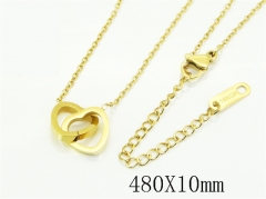 HY Wholesale Stainless Steel 316L Jewelry Popular Necklaces-HY41N0390ML