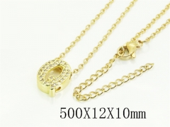 HY Wholesale Stainless Steel 316L Jewelry Popular Necklaces-HY54N0675MQ