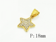 HY Wholesale Pendant 316L Stainless Steel Jewelry Popular Pendant-HY22P1174PQ