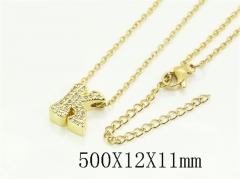 HY Wholesale Stainless Steel 316L Jewelry Popular Necklaces-HY54N0669MZ