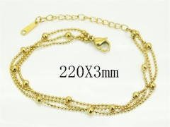 HY Wholesale Bracelets 316L Stainless Steel Jewelry Bracelets-HY02B0076OT