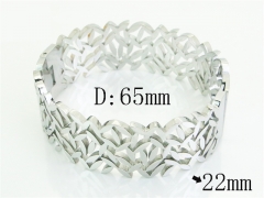 HY Wholesale Bangles Jewelry Stainless Steel 316L Popular Bangle-HY80B1952HHQ