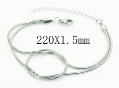 HY Wholesale Bracelets 316L Stainless Steel Jewelry Bracelets-HY39BN0953JR