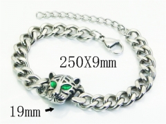 HY Wholesale Bracelets 316L Stainless Steel Jewelry Bracelets-HY13B0082HIL