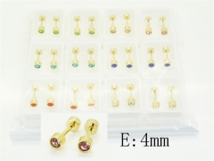 HY Wholesale Earrings 316L Stainless Steel Earrings Jewelry-HY21E0170HOD