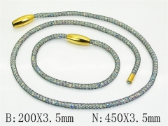 HY Wholesale Stainless Steel 316L Necklaces Bracelets Sets-HY80S0129IPQ