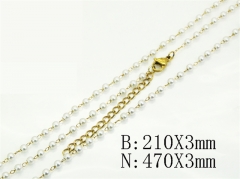 HY Wholesale Stainless Steel 316L Necklaces Bracelets Sets-HY53S0313NT