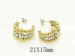 HY Wholesale Earrings 316L Stainless Steel Earrings Jewelry-HY80E1340OS