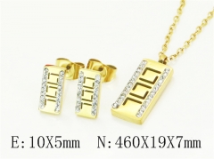 HY Wholesale Jewelry Set 316L Stainless Steel jewelry Set Fashion Jewelry-HY30S0178HIW