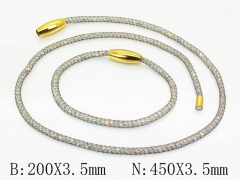 HY Wholesale Stainless Steel 316L Necklaces Bracelets Sets-HY80S0128IPE