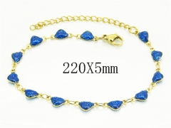 HY Wholesale Bracelets 316L Stainless Steel Jewelry Bracelets-HY62BN0713YJL