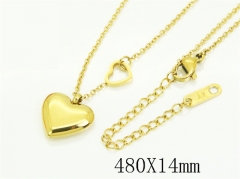 HY Wholesale Stainless Steel 316L Jewelry Popular Necklaces-HY41N0391CML