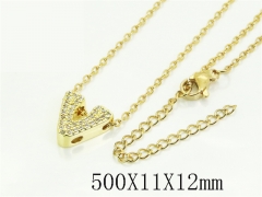 HY Wholesale Stainless Steel 316L Jewelry Popular Necklaces-HY54N0680MV