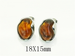 HY Wholesale Earrings 316L Stainless Steel Earrings Jewelry-HY80E1335NL