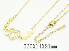 HY Wholesale Stainless Steel 316L Jewelry Popular Necklaces-HY19N0549HQQ