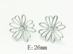 HY Wholesale Earrings 316L Stainless Steel Earrings Jewelry-HY30E1990NV