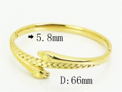 HY Wholesale Bangles Jewelry Stainless Steel 316L Popular Bangle-HY80B2032HIL