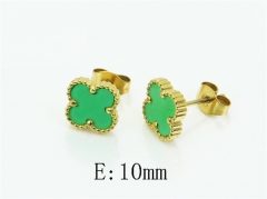 HY Wholesale Earrings 316L Stainless Steel Earrings Jewelry-HY32E0655KB