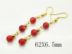 HY Wholesale Earrings 316L Stainless Steel Earrings Jewelry-HY92E0251MC