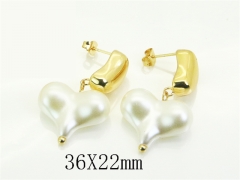 HY Wholesale Earrings 316L Stainless Steel Earrings Jewelry-HY80E1323OL