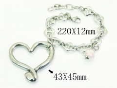 HY Wholesale Bracelets 316L Stainless Steel Jewelry Bracelets-HY21B0644HNS