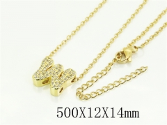 HY Wholesale Stainless Steel 316L Jewelry Popular Necklaces-HY54N0681MW