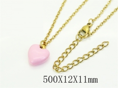 HY Wholesale Stainless Steel 316L Jewelry Popular Necklaces-HY41N0395MS