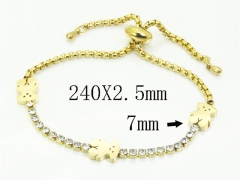 HY Wholesale Bracelets 316L Stainless Steel Jewelry Bracelets-HY21B0657HNE