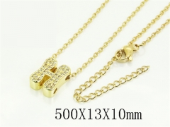 HY Wholesale Stainless Steel 316L Jewelry Popular Necklaces-HY54N0666MA