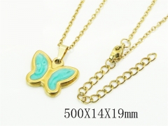 HY Wholesale Stainless Steel 316L Jewelry Popular Necklaces-HY41N0399OT