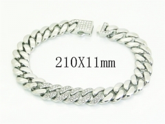 HY Wholesale Bracelets 316L Stainless Steel Jewelry Bracelets-HY13B0066KKQ