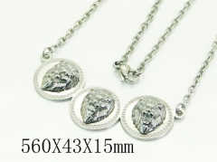 HY Wholesale Stainless Steel 316L Jewelry Popular Necklaces-HY13N0018HID