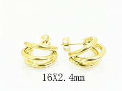 HY Wholesale Earrings 316L Stainless Steel Earrings Jewelry-HY41E0015OL