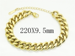 HY Wholesale Bracelets 316L Stainless Steel Jewelry Bracelets-HY02B0071OW