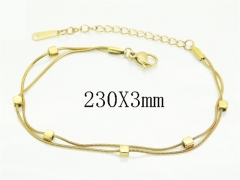 HY Wholesale Bracelets 316L Stainless Steel Jewelry Bracelets-HY02B0075OE