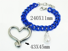 HY Wholesale Bracelets 316L Stainless Steel Jewelry Bracelets-HY21B0648HNR