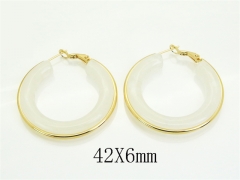 HY Wholesale Earrings 316L Stainless Steel Earrings Jewelry-HY80E1280NC