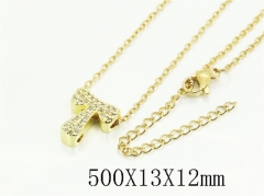 HY Wholesale Stainless Steel 316L Jewelry Popular Necklaces-HY54N0678MT