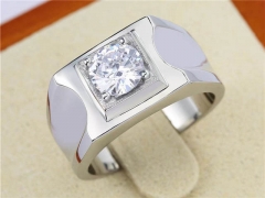 HY Wholesale Rings Jewelry 316L Stainless Steel Jewelry Popular Rings-HY0013R2138